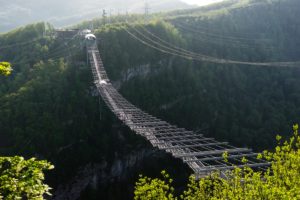 Подвесной мост Скайпарк